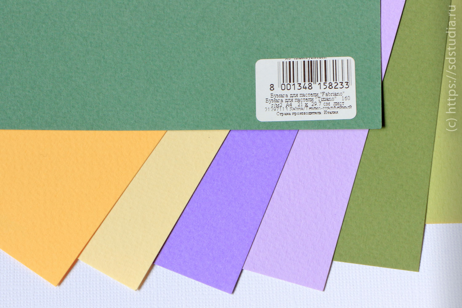 Бумага для пастели подходит для изготовления цветов