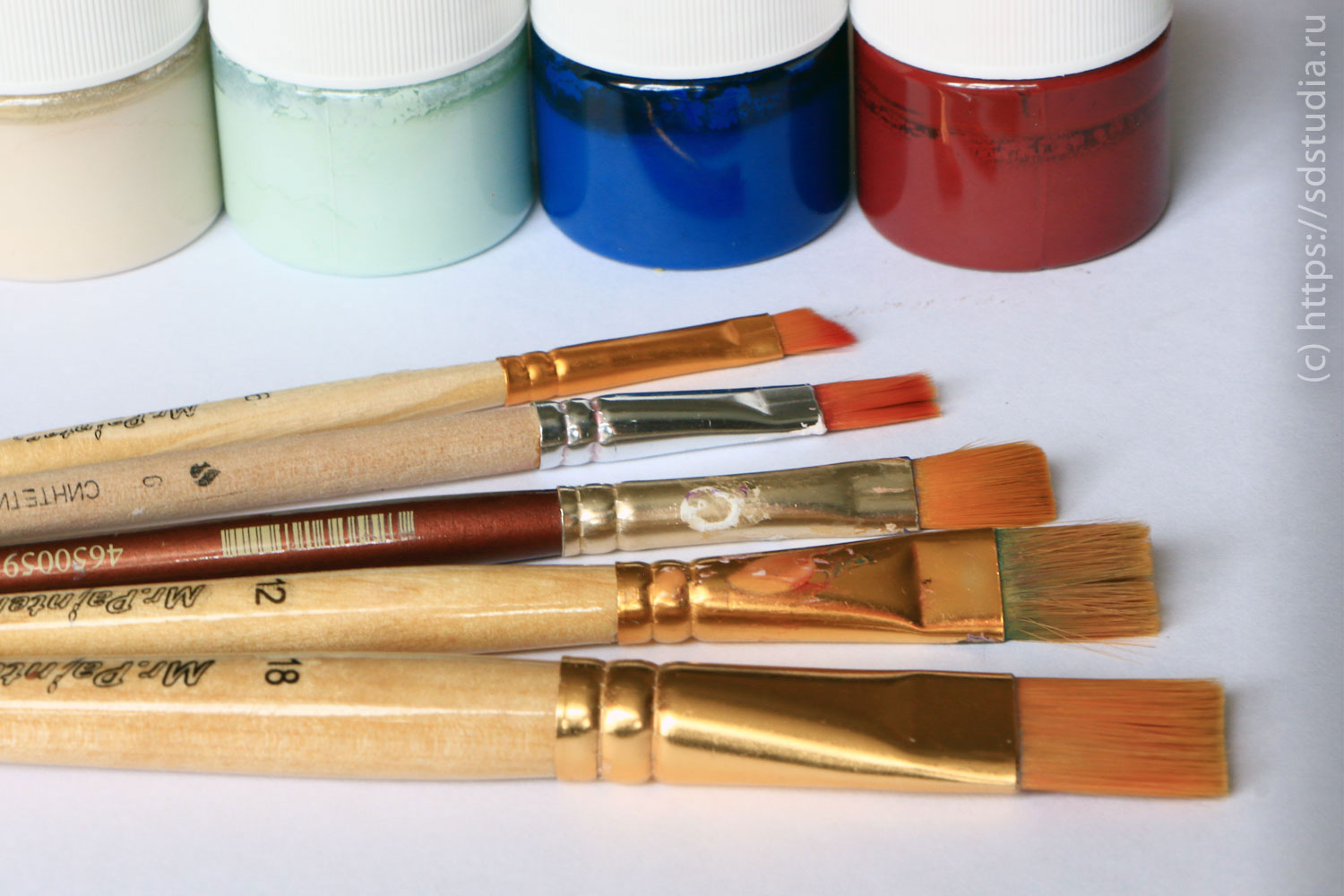 Кисти, которые можно использовать для работы