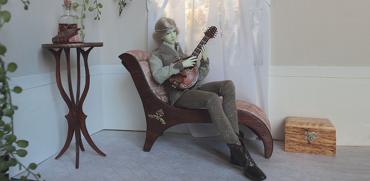 Мебель для кукол миниатюрная 