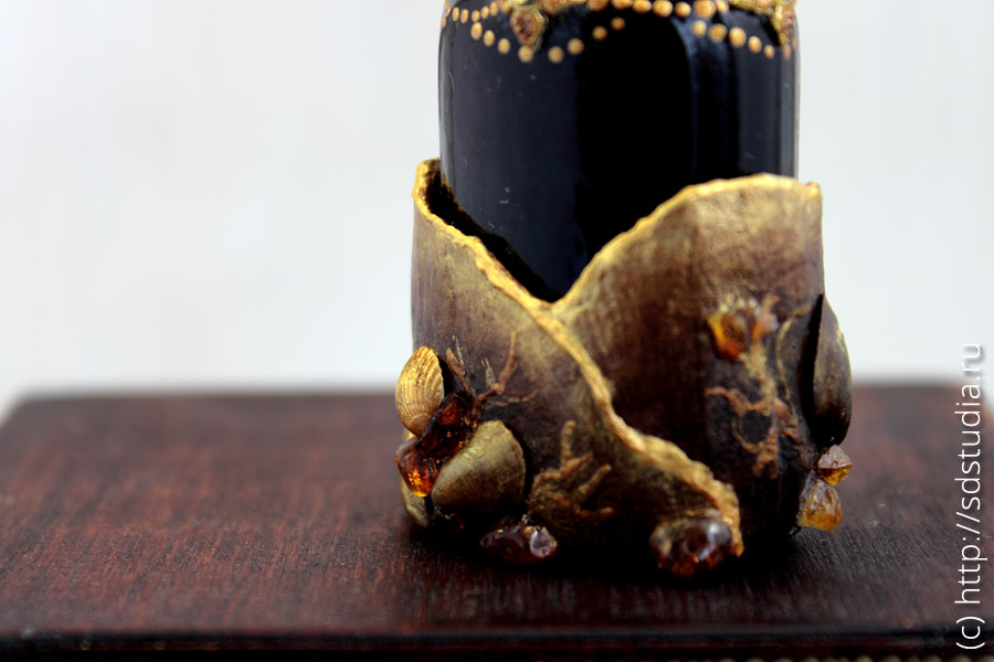 Аксессуары для кукол своими руками миниатюрная бутылка в подставке