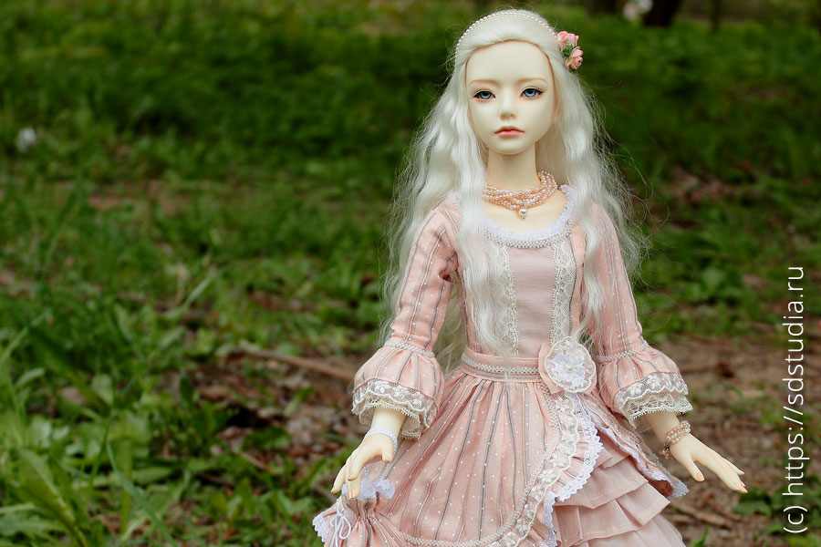 Платье для девушки в стиле лолли для шарнирной куклы