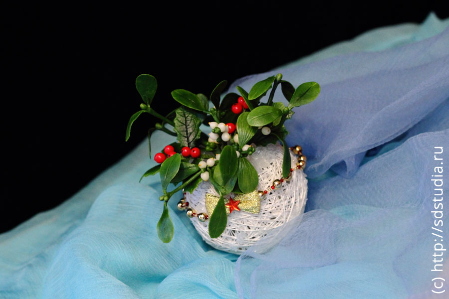 Новогодние композиции, декор интерьеров