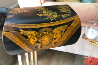 Декупаж в викторианском стиле, шкатулка