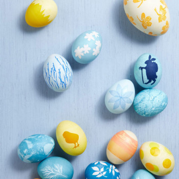 Яйца пасхальные украшенные