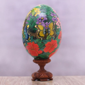 Подставка для пасхальных яиц деревянная