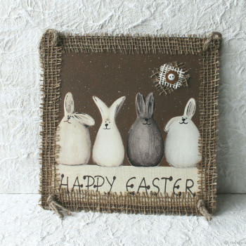 Настенное панно с пасхальным сюжетом