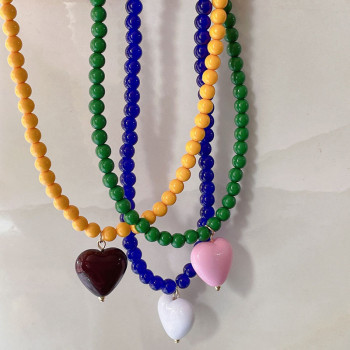 Ожерелье ручной работы начинающего мастера