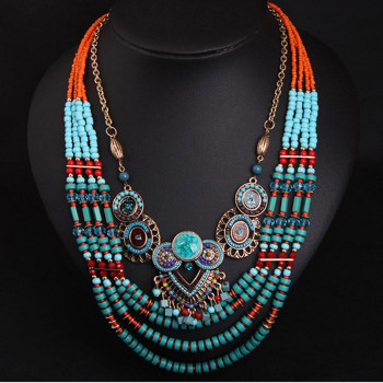 Ожерелье ручной работы опытного мастера