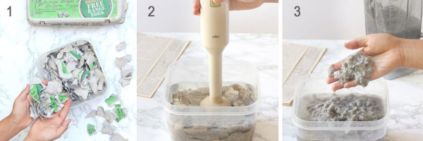 Изготовление бумажной массы для папье-маше