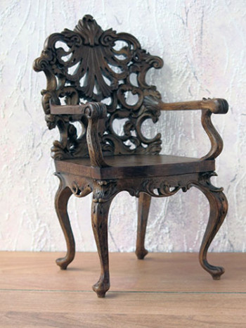 Ручная резьба по дереву, массив бука, работа мастера-резчика, единственный экземпляр