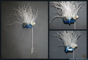 Изображение 2: кукольная маска, деталь