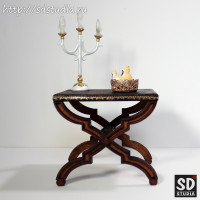 Мебель для куклы столик миниатюрный формата 1:6