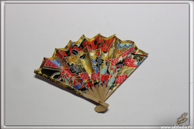 Мастеркласс изготовление веера японского миниатюрного своими руками