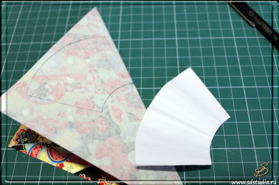 Мастеркласс изготовление веера японского миниатюрного своими руками