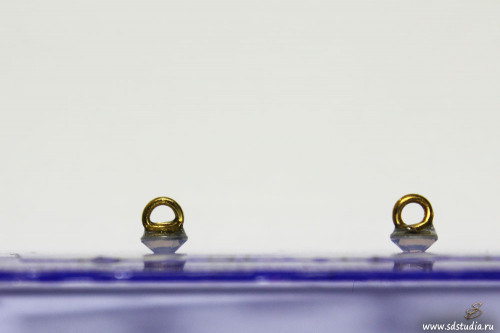 Кукольные пуговицы из страз, мастер-класс