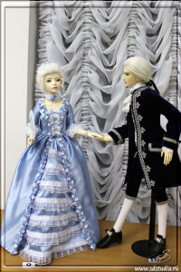 выставка шарнирных кукол в исторических костюмах Исторический миф 2012
