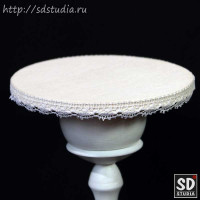 Стол кукольный круглый