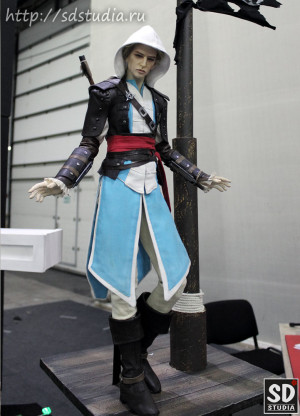 Assassin's Creed IV: Black Flag, кукольный косплей по игре, персонаж Эдвард Кенуэй Edward Kenway
