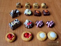 IШоколадные конфеты из запекаемого пластика