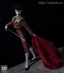 Костюм тореадора для куклы