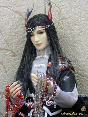 Изображение 2: китайский дракон — костюм для куклы, вид сбоку