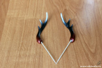 Съемные рога и уши для кукол. Делаем сами