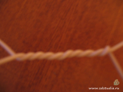 Изготовление каркасной куклы, создание проволочного каркаса, скручиваем проволоку