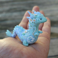 Миниатюра из полимерной глины, чудесные звери  Амбы Джейкобс Amba Jacobs