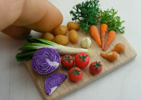 Кулинарная миниатюра из полимерной глины, мастер Аарон Шей Aaron Shay