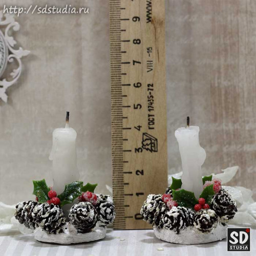 Аксессуары для кукол своими руками миниатюрные подсвечники