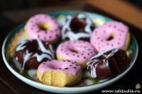 Пончики из запекаемого пластика