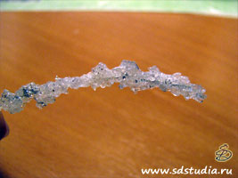 Структурная паста Malta Cristallo фирмы Ferrario для имитации инея Структурная паста Malta Cristallo фирмы Ferrario для имитации инея