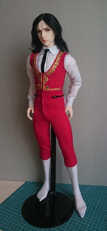 Создание костюма матадора для куклы